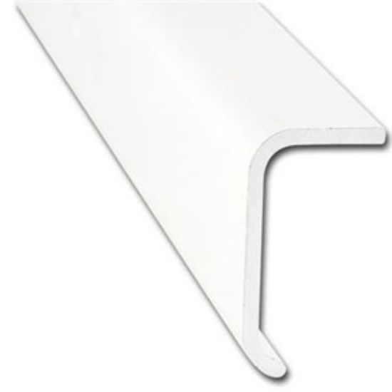 Picture of AP Products  1-2/5"W x 3/4"T x 8'L Black Aluminum Long Leg Trim 021-86102-8 20-6995                                          