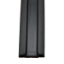Picture of AP Products  Black 7/8"W x 1/4"H x 50'L EK Base Seal w/ Hats 018-2033 13-1045                                                