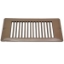 Picture of AP Products  Brown 4"W x 8"L Floor Heating/ Cooling Register w/o Damper 013-632 08-0154                                      