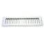 Picture of AP Products  White 2-1/4"W x 10"L Floor Heating/ Cooling Register w/o Damper 013-642 08-0162                                 