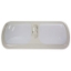 Picture of Arcon  Colonial White w/White Lens Double Euro Style Dome Light 17926 18-0635                                                