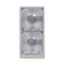 Picture of Arcon  White w/ Clear Optic Lens Double Dome Light 11825 18-0505                                                             