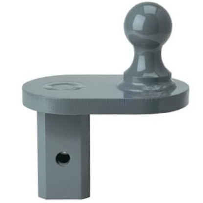 Picture of B&W Hitches Turnoverball (TM) Steel 20K 2-5/16" w/2-1/2 Shank 4" Extender Gooseneck Trailer Hitch Ball GNXA4685 14-3056      