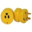 Picture of Camco Power Grip (TM) 30M/15F Power Cord Adapter 55232 19-4029                                                               