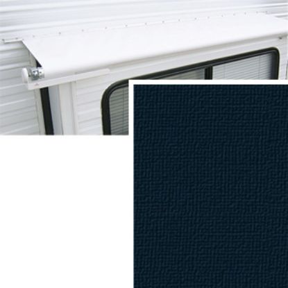 Picture of Carefree  10' 6" w/ 42" Ext Solid Black Denim Vinyl Slide Out Awning Fabric DG1266242 00-1442                                