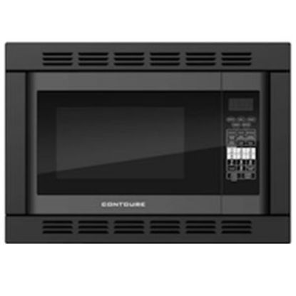 Picture of Contoure  1.2 CF 1000W Black Microwave Trim Kit RV-185B-CON 72-1386                                                          