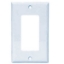 Picture of Cooper Wire Arrow Hart White Thermoplastic 1-Gang Receptacle Cover 2151W-BOX 19-3492                                         