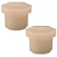 Picture of Dometic  2-Pack 1/2" NPT Thread White Plastic Water Heater Drain Plug 91857 42-0148