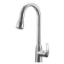 Picture of Dura Faucet  Nickel w/Single Lever Kitchen Faucet w/Gooseneck Spout DF-NMK508-SN 10-3813                                     