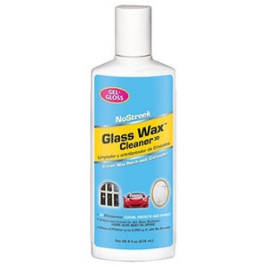 Picture of Gel-Gloss No Streek (R) 8 oz Glass Wax Cleaner (Bil) NS-8.B 13-1800                                                          