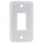 Picture of JR Products  5-Pack White Single Opening Multi Purpose Switch Faceplate 12841-5 19-1915                                      