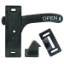 Picture of JR Products  RH Opening Black Screen Door Latch For AMERIMAX Style Doors 10765 20-0234                                       