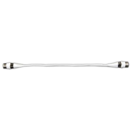 Picture of JR Products  White Flat Coaxial Cable 47435 24-0354                                                                          