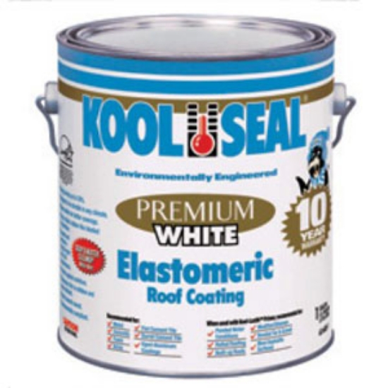 Picture of Kool Seal  0.9 Gal Bucket White Roof Coating For Rolled And Built Up Roofs KS0063600-16 13-0705                              