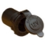 Picture of Marinco  Black 12V Outdoor/ Indoor Single Receptacle 12VRCRV 19-2929                                                         