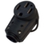 Picture of Mighty Cord  Black 50A Female Power Cord Plug End w/ Handle A10-R50VP 22-1178                                                