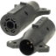 Picture of Pollak  7-Round To 6-Round Trailer Wiring Connector Adapter 12-729 19-1436                                                   