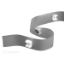 Picture of RV Designer  72"L White Window Curtain Glider Tape A115 20-0986                                                              