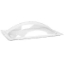 Picture of Specialty Recreation  4-1/2"H Bubble Dome Clear PC Skylight w/18" X 21.5" Flange SL1518C 22-0566                             