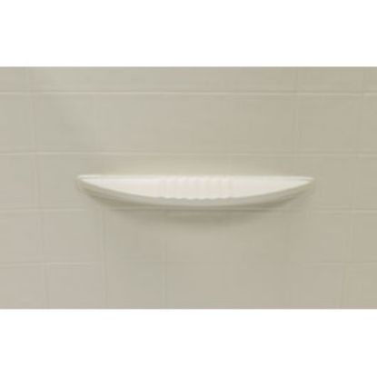 Picture of Better Bath  1-Piece Parchment 24"L x 40"W x 58"H Shower Surround 306206 10-5739                                             