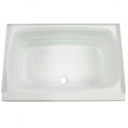 Picture of Better Bath  White 24"x36" Center Drain ABS Standard Bathtub 209648 10-5730                                                  