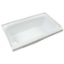 Picture of Better Bath  White 24"x46" LH Drain ABS Standard Bathtub 209681 10-5741                                                      