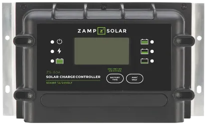 Picture of Zamp Solar 60 Amp 5-Stage PWM Charge Controller