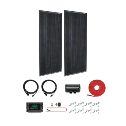 Picture of Zamp Solar Legacy Black 380 Watt Deluxe Kit