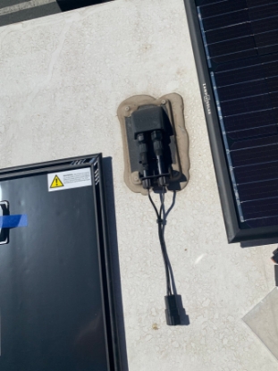 Picture of Zamp Solar Forest River 100 Watt Solar Prep Complete Kit (GoPower Roof Cap)