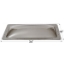 Picture of Icon  4"H Bubble Dome Rectangular Smoke PC Skylight w/18" X 34" Flange 12117 22-0041                                         