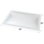 Picture of Icon  4"H Bubble Dome White Polycarbonate Skylight w/26" X 28"Flange 01861 22-0022                                           