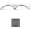 Picture of Icon  Olive Gray Tandem Axle Fender Skirt For Fleetwood Brands 01816 15-0619                                                 