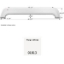 Picture of Icon  Polar White Tandem Axle Fender Skirt For Dutchmen Brands 01813 15-0055                                                 