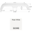 Picture of Icon  Polar White Tandem Axle Fender Skirt For Fleetwood Brands 01540 15-1622                                                