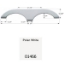Picture of Icon  Polar White Tandem Axle Fender Skirt For Keystone Brands 01466 15-1618                                                 