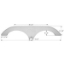 Picture of Icon  Polar White Tandem Axle Fender Skirt Various Keystone Brands Including Cougar 12303 14-1562                            