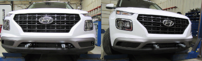 Picture of Blue Ox Alpha 2 Tow Bar (6,500 lbs. tow capacity) & Baseplate Combo fits Select Hyundai Venue (Manual) BX2345