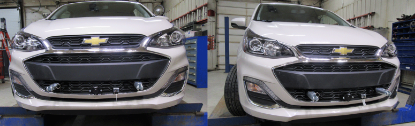 Picture of Blue Ox Ascent Tow Bar (7,500 lbs. tow cap.) & Baseplate Combo fits 2019-2022 Chevrolet Spark LT (Manual) BX1741