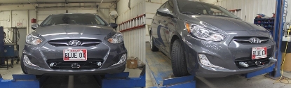 Picture of Blue Ox Avail Tow Bar & Baseplate Combo fits 2012-2017 Hyundai Accent BX2338