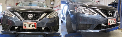 Picture of Blue Ox Avail Tow Bar (10,000 lbs. cap.) & Baseplate Combo fits 2016-2019 Nissan Sentra S (Manual) (No ICC) BX1853