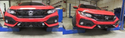 Picture of Blue Ox Avail Tow Bar (10,000 lbs. cap.) & Baseplate Combo fits 2017 Honda Civic (Manual) (Includes Turbo) & 2019-2021 Honda Civic (Manual) BX2265