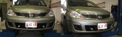Picture of Blue Ox Avail Tow Bar (10,000 lbs. cap.) & Baseplate Combo fits fits 2010-2012 Nissan Versa S/SL Hatchback BX1845
