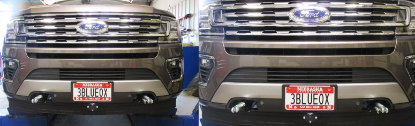 Picture of Blue Ox Avail Tow Bar (10,000 lbs. cap.) & Baseplate Combo fits Select Ford Expedition (No Timberline) and Lincoln Navigator Models (Only vehicles w/ Slow Climb Mode) (Includes ACC, Shutters, and Turbo) BX2682