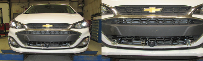 Picture of Blue Ox Avail Tow Bar (10,000 lbs. capacity) & Baseplate Combo fits Select Chevrolet Spark BX1725
