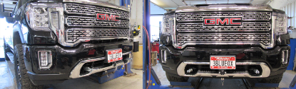 Picture of Blue Ox Avail Tow Bar (10,000 lbs. capacity) & Baseplate Combo fits Select GMC Sierra 2500/3500 (Includes Shutters & ACC) BX1739