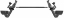 Picture of Roadmaster 162-1 Crossbar-Style Tow Bar Baseplate For Saturn S Series Coupe