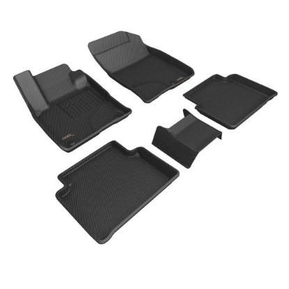 Picture of 3D Mats Floor Liner LC01601509 â€“ All-Weather Car Floor Mat, Custom Fit, Black