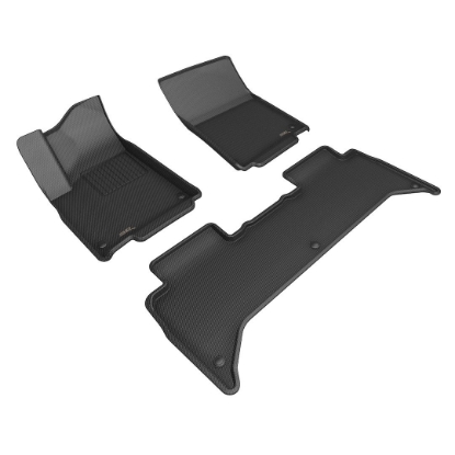 Picture of 3D Mats Floor Liner - Part L1RI004015, All-Weather U-AC Car Mat, Black