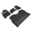 Picture of 3D Mats Floor Liner L1FR167015 - All-Weather U-AC Car Floor Mats, Black