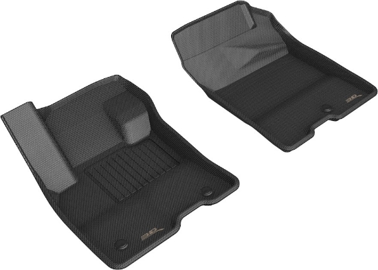 Picture of 3D Mats Floor Liner L1FR144115 â€“ All-Weather Car Floor Mat, Custom Fit, Black
